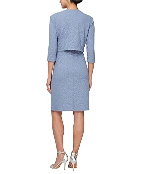 Amazon.com: S.L. FASHIONS Women's Short Bolero Jacket Dress